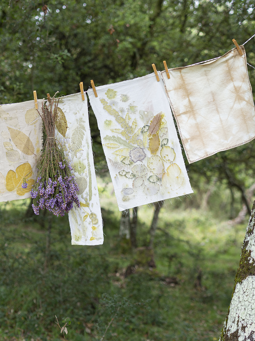 DIY Estampación botánica en tela32